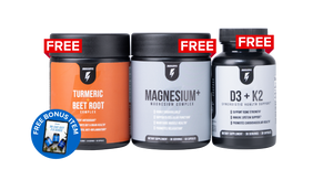 Turmeric + Beet Root, Magnesium⁺ and D3 + K2 Special Offer