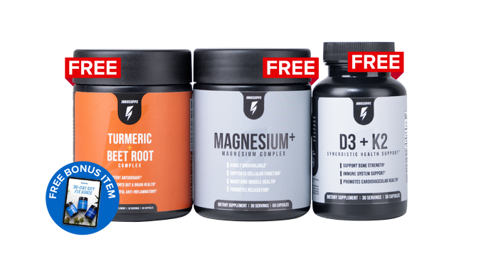 Turmeric + Beet Root, Magnesium⁺ and D3 + K2 Special Offer