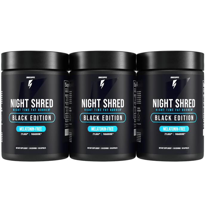 3 Bottles of Night Shred Black