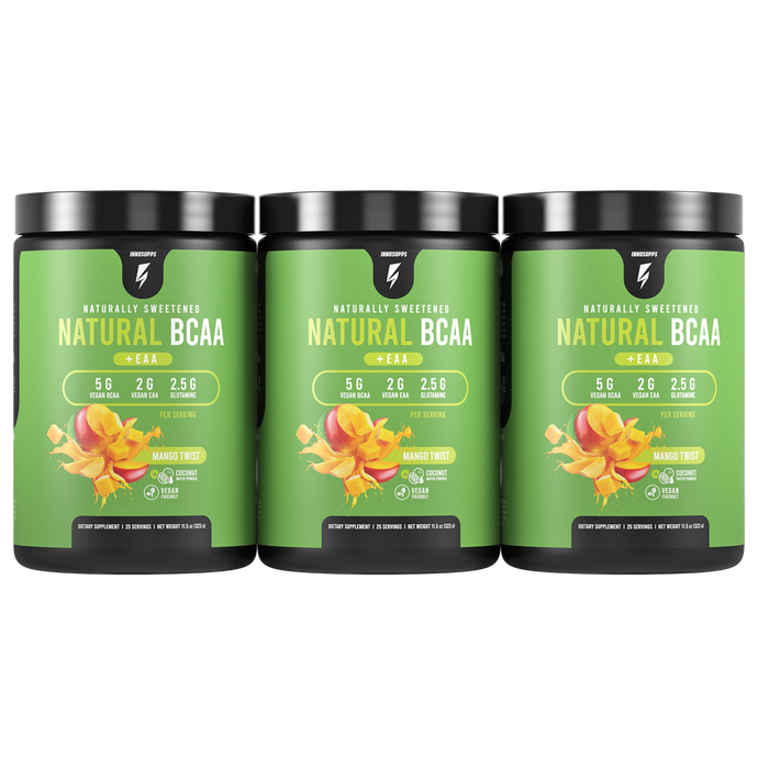 3 Bottles of Natural BCAA