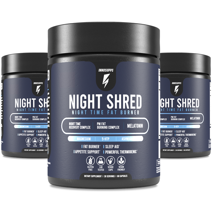 3 Night Shred + 1 Inno Cleanse + 1 Turmeric & Beet Root Complex