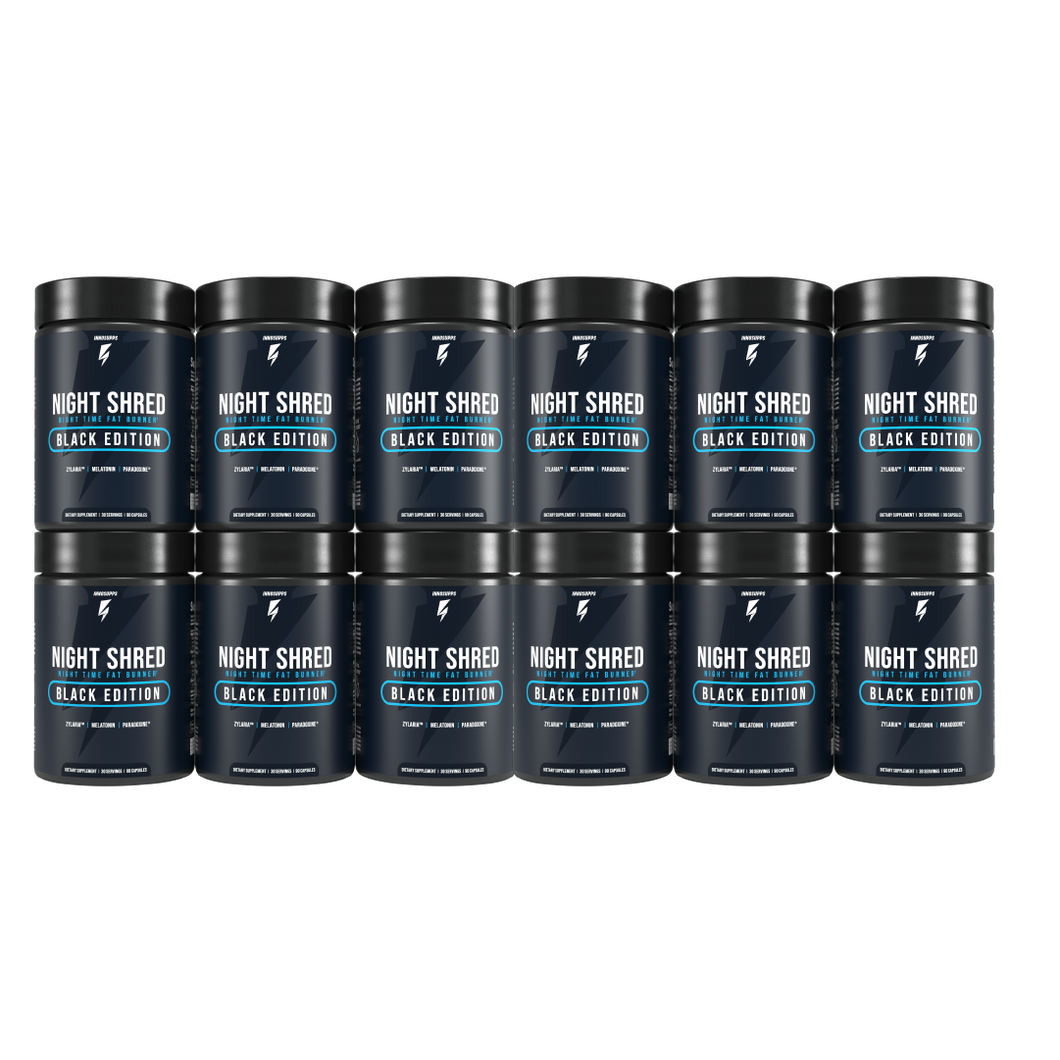 12 Bottles of Night Shred Black Special Offer